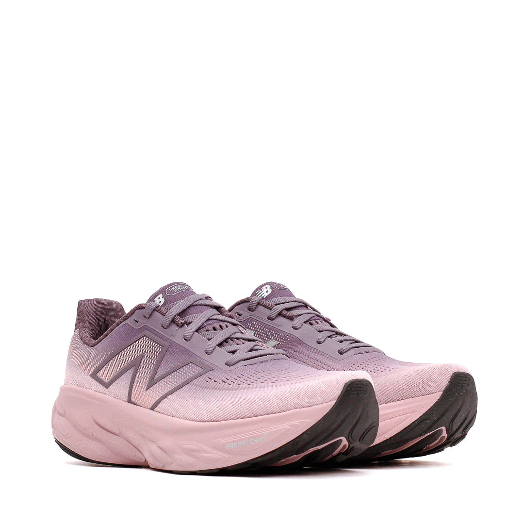New Balance Women's Fresh Foam X 1080 v14 Running Shoes - Dark Ice Wine/Twilight Haze/Silver Metallic | Cushioned Comfort for Long Distance Running & Gym Workouts
