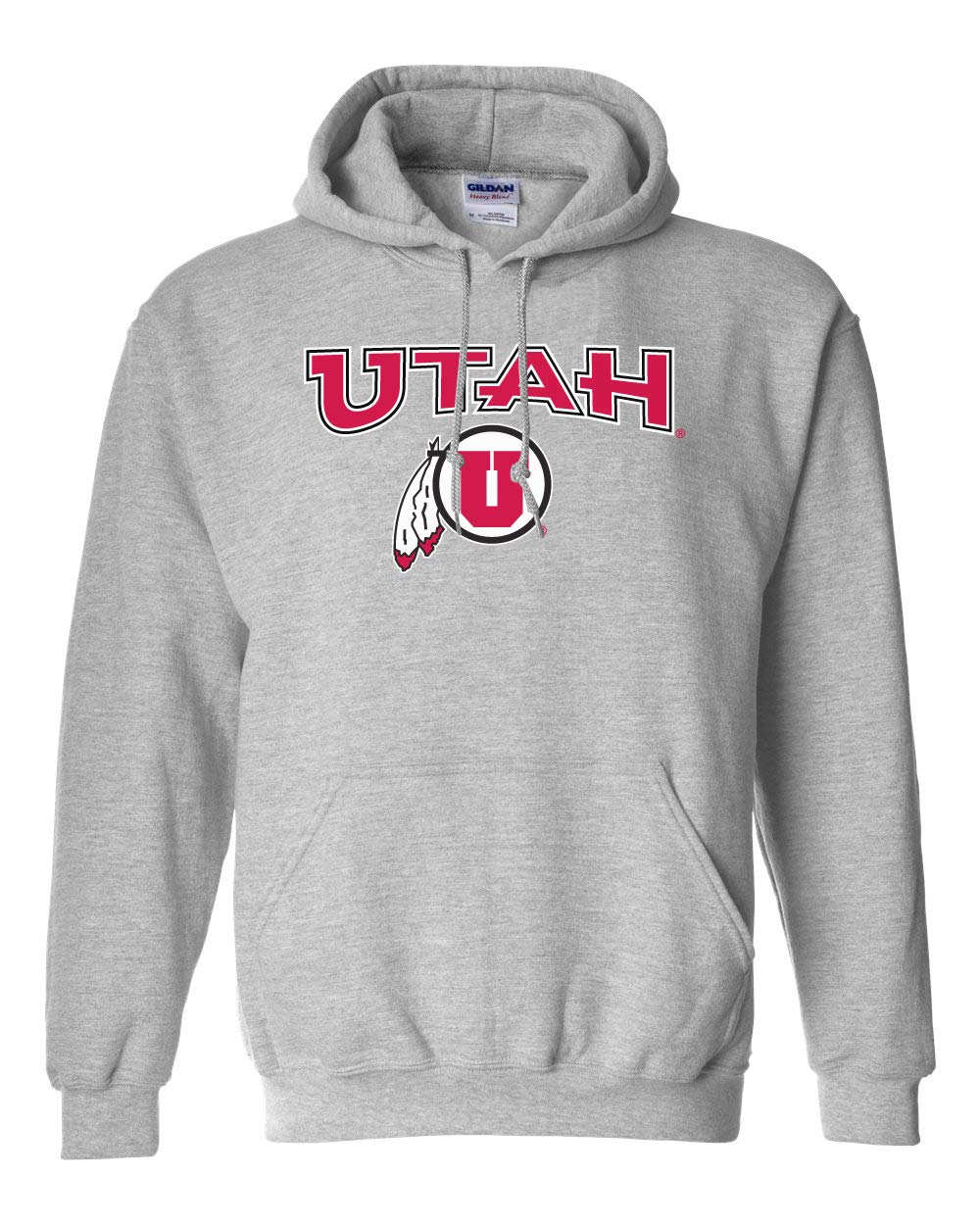 CornBorn Utah Utes Hooded Sweatshirts for Men & Women - Comfortable College Team Hoodies for Game Day, Campus Wear & Casual Outfits