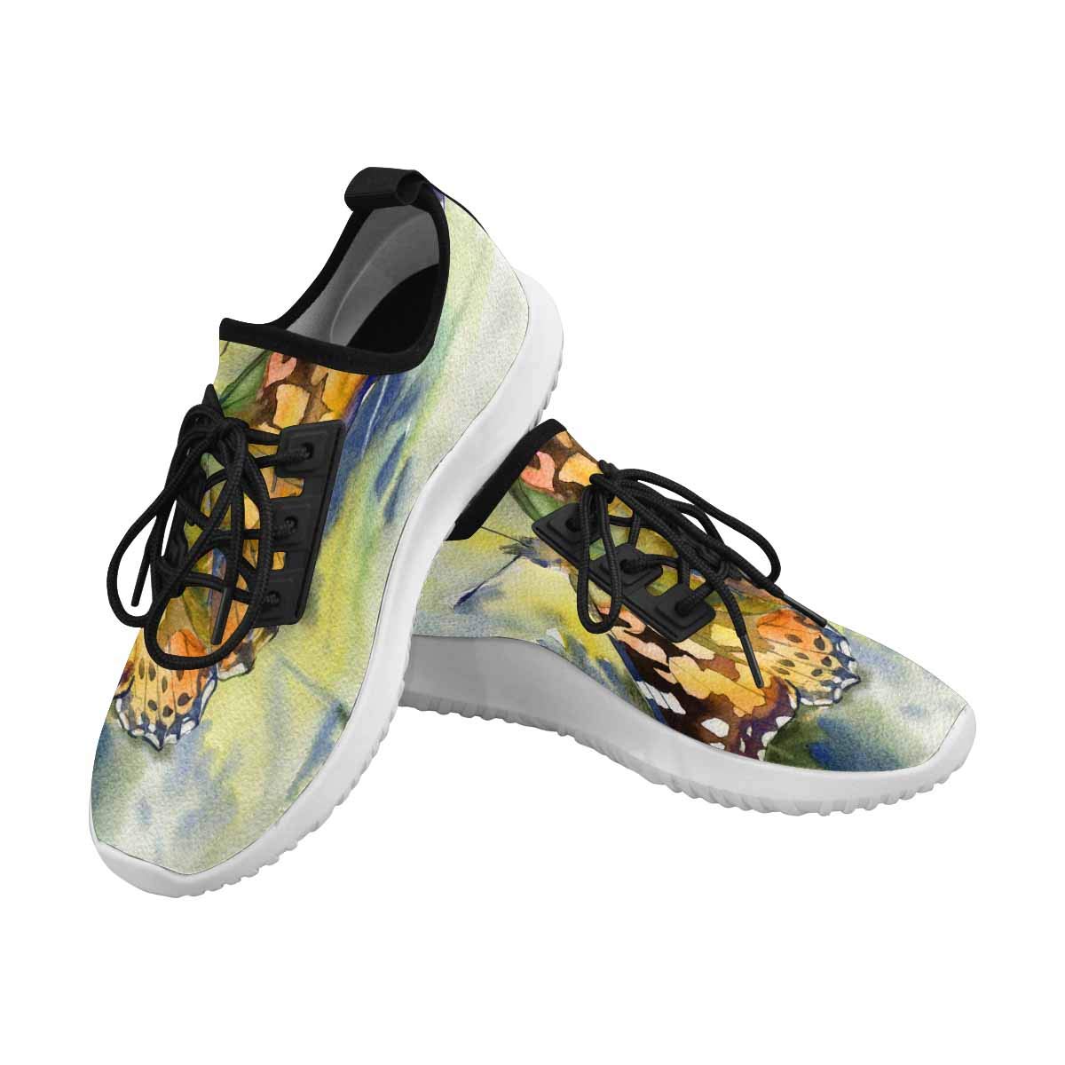 InterestPrint Dolphin Ultra Women's Running Shoes - Lightweight Gym Shoes for Women with Butterfly Design - Perfect for Indoor Workouts, Jogging & Fitness Training