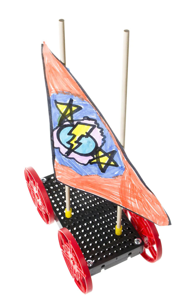 High-Performance Advanced Sail Cars - 10 Pack Set for Kids Outdoor Racing & Beach Play - Durable Wind-Powered Toy Cars for Beach, Park & Backyard Fun