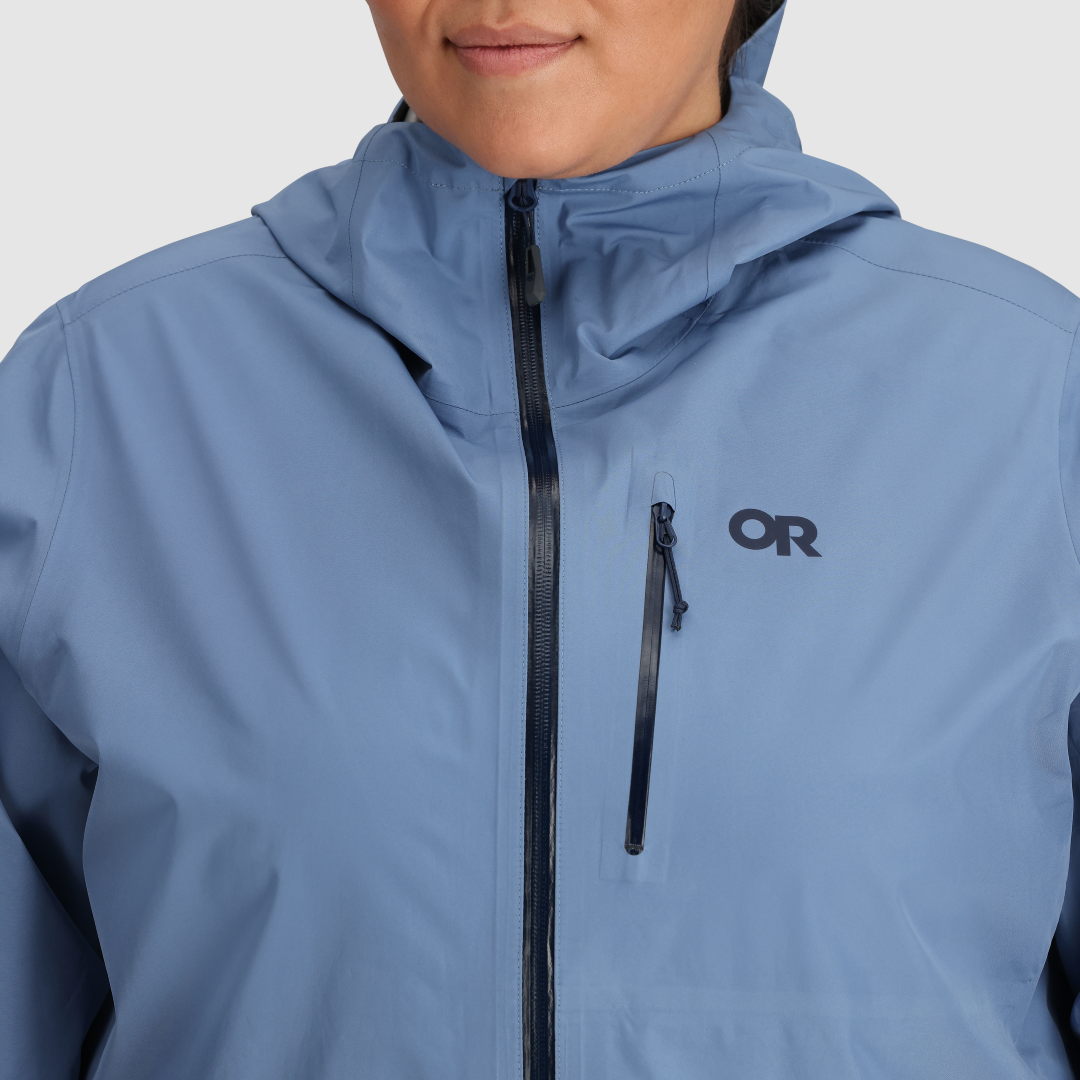 Aspire II Jacket for Women - Lightweight Waterproof Windbreaker with Hood - Perfect for Hiking, Running & Outdoor Activities