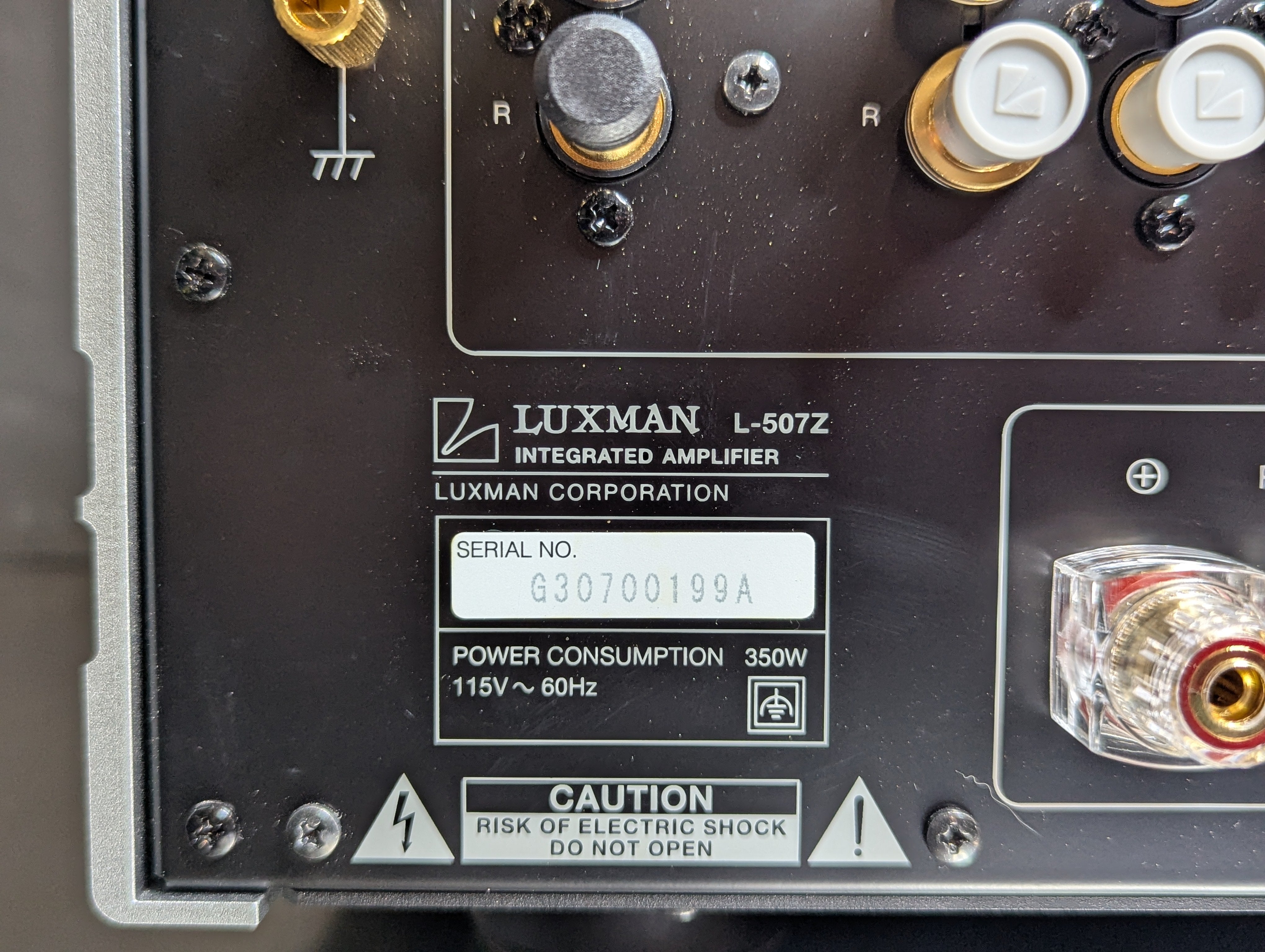 Luxman L 507Z Integrated Amplifier - High-End Audio Power Amplifier for Home Theater & Stereo Systems | Perfect for Audiophiles & Music Enthusiasts
