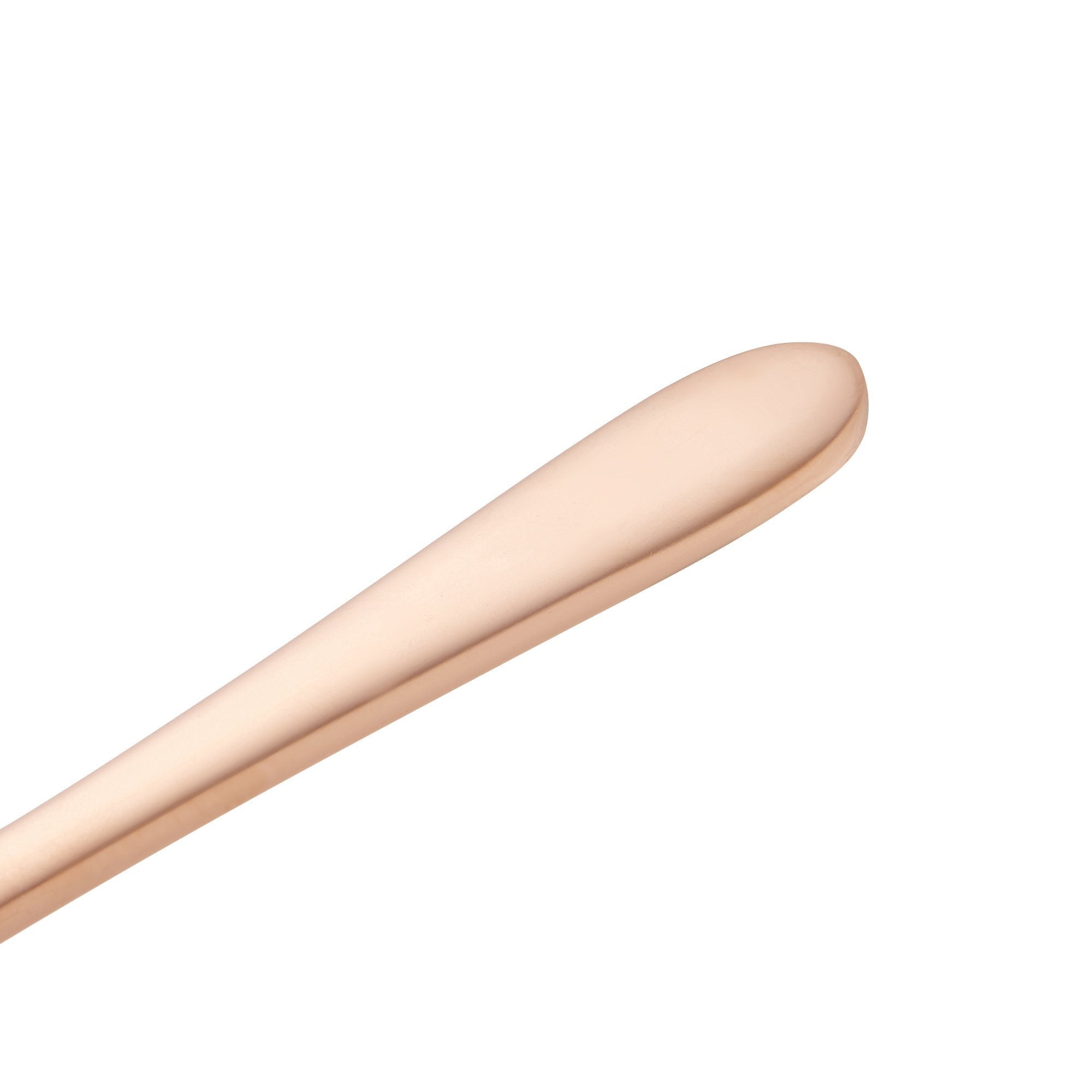 Elegant Pink Gold Dinner Knife Set - Premium Stainless Steel Cutlery for Fine Dining, Wedding, and Formal Occasions
