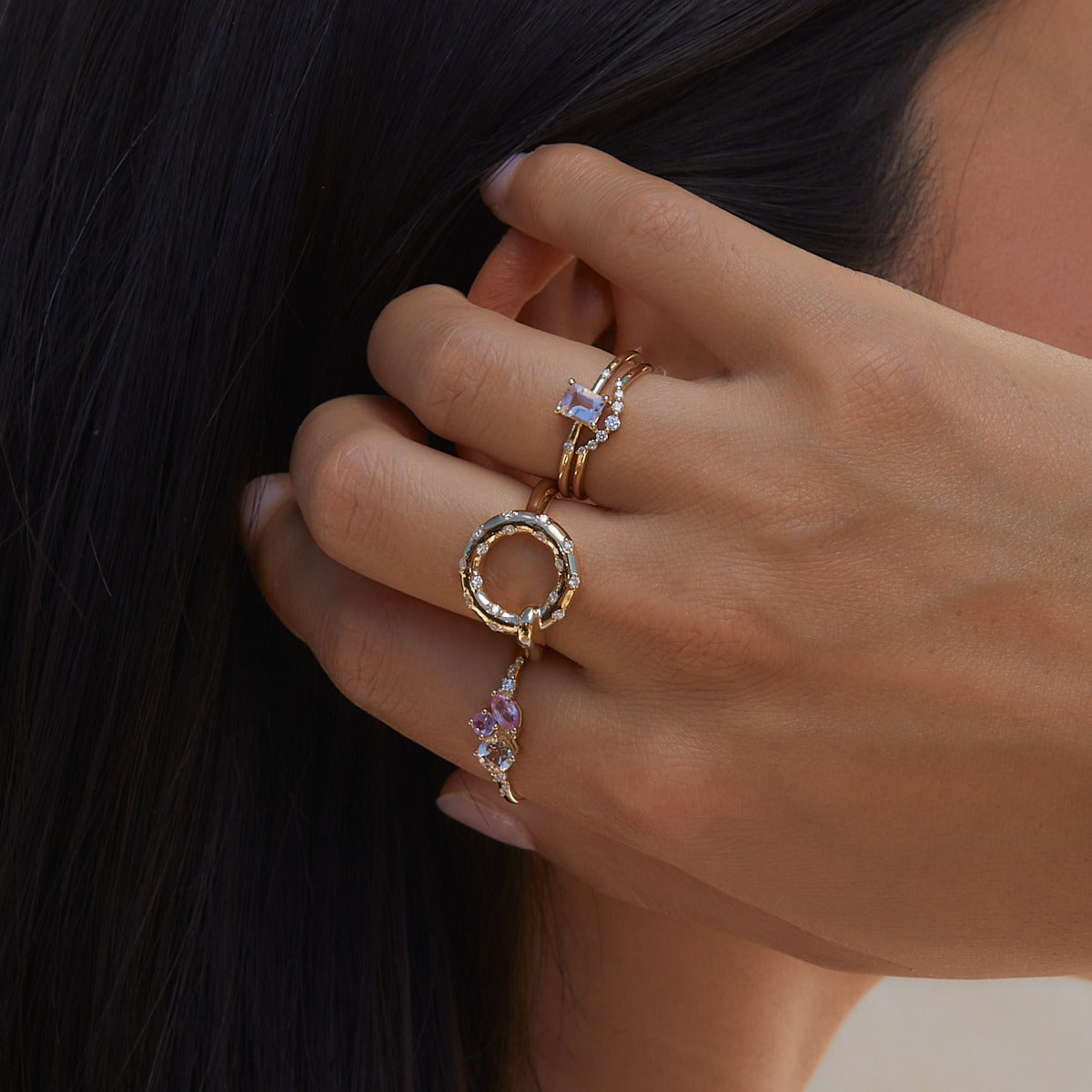 Aria Ring - Elegant & Durable Stainless Steel Ring for Women - Perfect for Everyday Wear, Gifts & Special Occasions