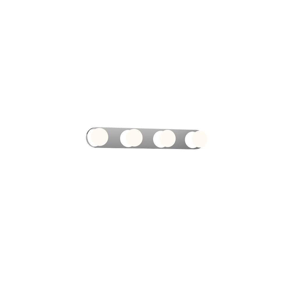 Kuzco Lighting VL63416-BK Rezz Modern LED Bathroom Vanity Light Fixture in Black - Perfect for Contemporary Home & Hotel Decor