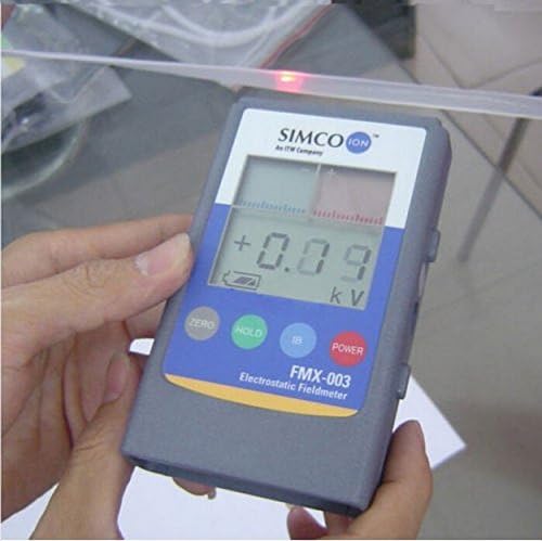 Simco FMX-003 Handheld Electrostatic Field Meter - Portable Static Charge Tester for Industrial ESD Control, Cleanroom Monitoring & Electronics Manufacturing