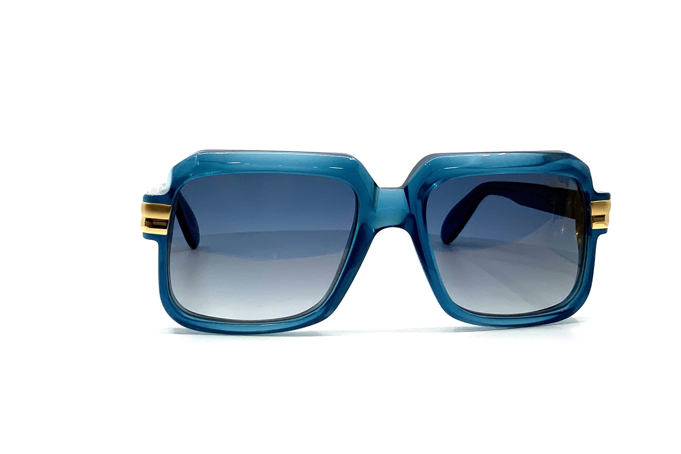 Cazal 607/3 Sunglasses - Sapphire Blue Frame & UV Protection Lenses for Men & Women | Perfect for Outdoor Sports, Driving & Fashion Accessories