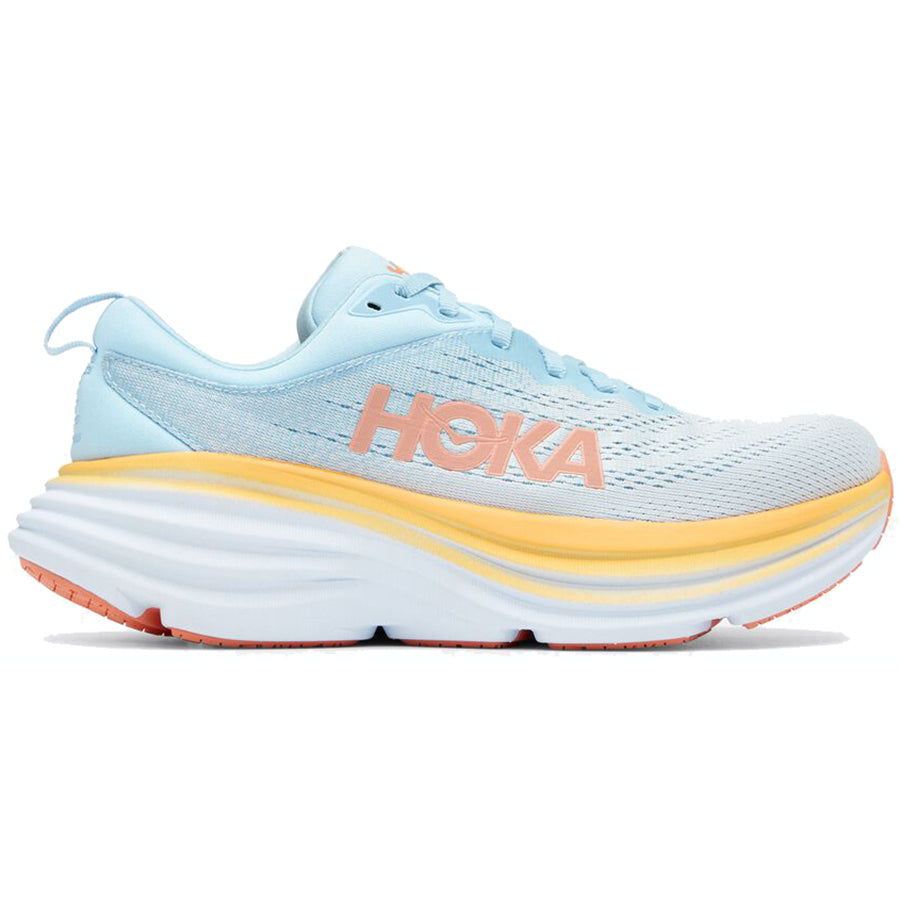 HOKA Bondi 8 Running Shoes for Men & Women - Max Cushioning for Comfort, Support & Stability - Ideal for Walking, Jogging & Long Distance Running