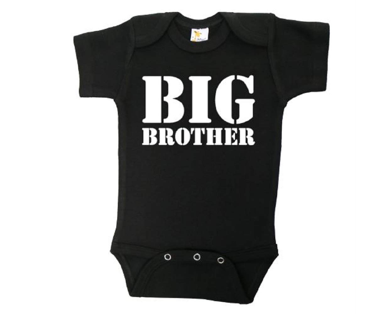 Big Brother Baby Onesie - Cute Pregnancy Announcement Bodysuit with Big Bro Stencil Font - Perfect for Gender Reveal, Newborn Photo Shoots & Sibling Gifts