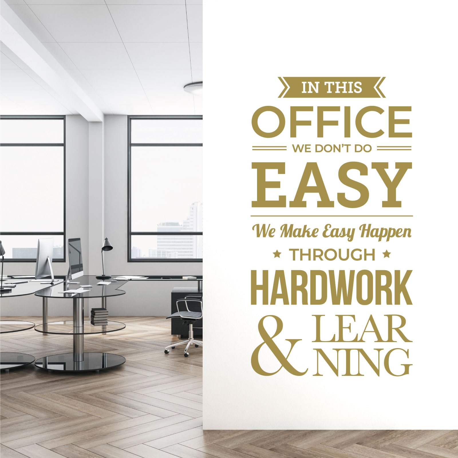 In This Office We Don't Do Easy