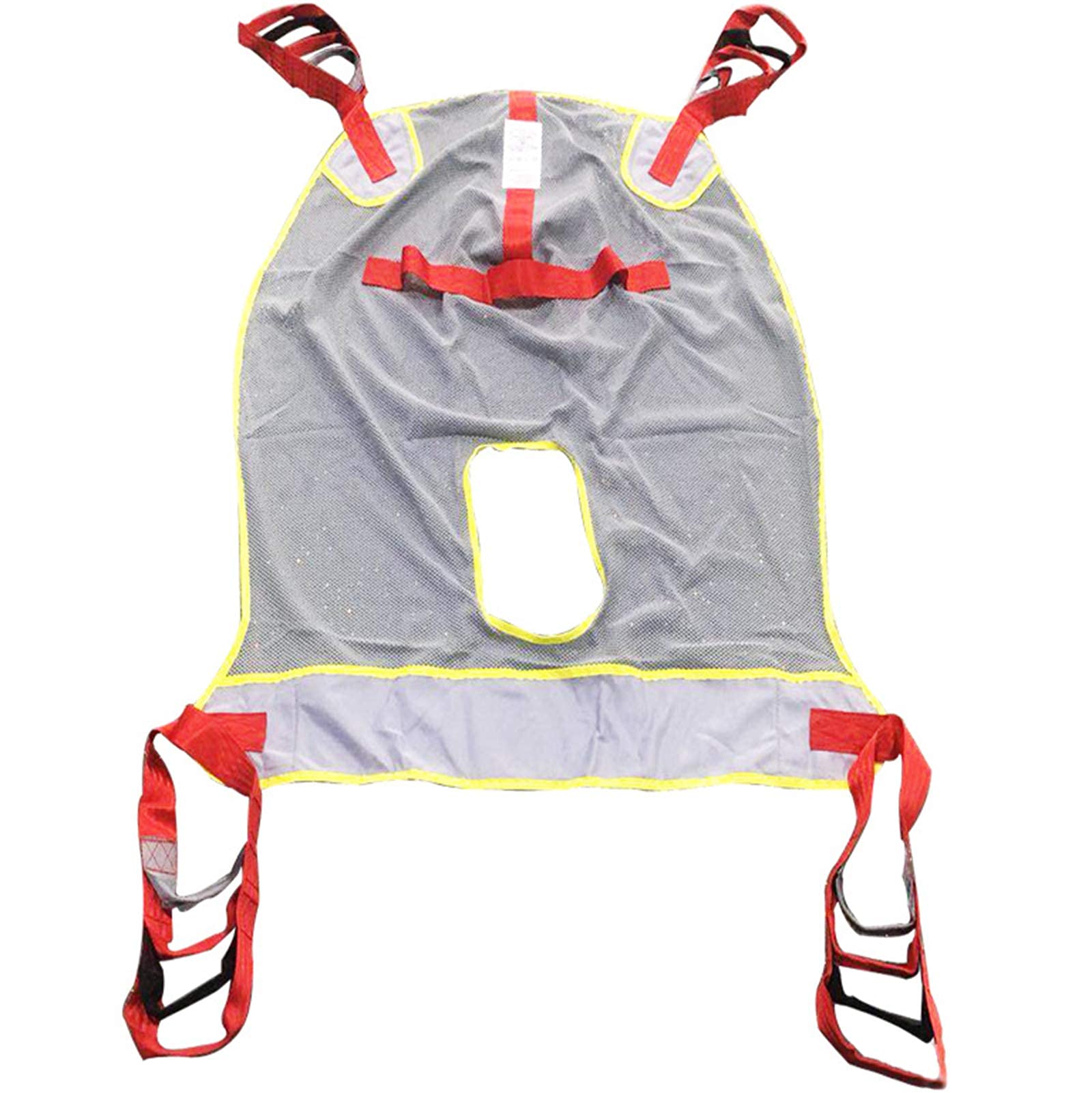 Bariatric Toileting Sling - Heavy Duty Patient Lift Sling for Safe Transfer from Bed to Wheelchair, Shower Chair & Recliner - Medical Transfer Belt with Open Spreader Bar - Ideal for Elderly Care & Home Healthcare