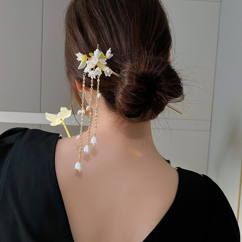 Elegant Hairpins for Women - Fashionable & High-End Hair Accessories for Weddings, Parties & Everyday Style
