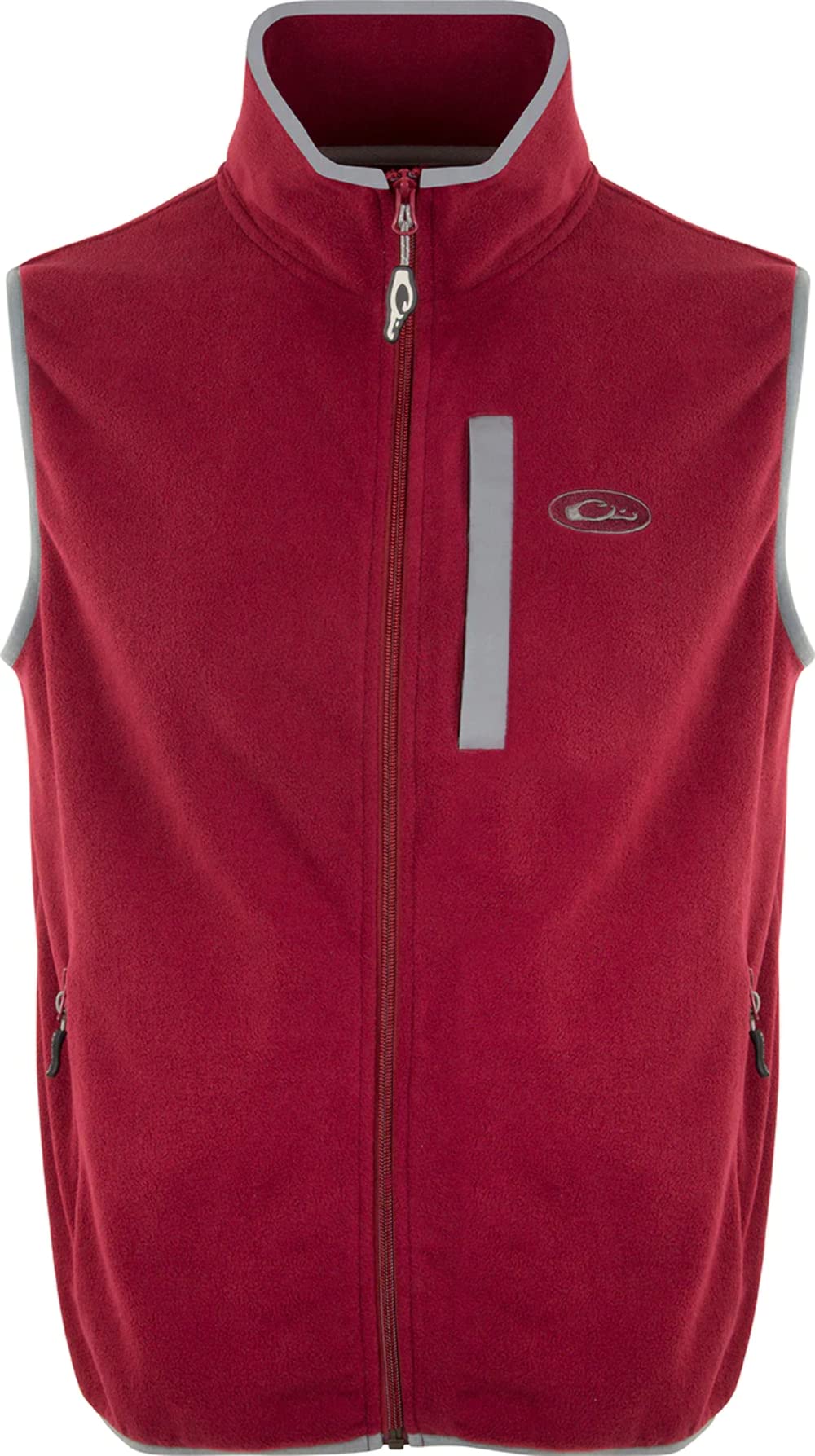 Drake Waterfowl Men's Camp Fleece Vest - Lightweight Hunting Jacket for Outdoor Adventures, Fishing & Casual Wear