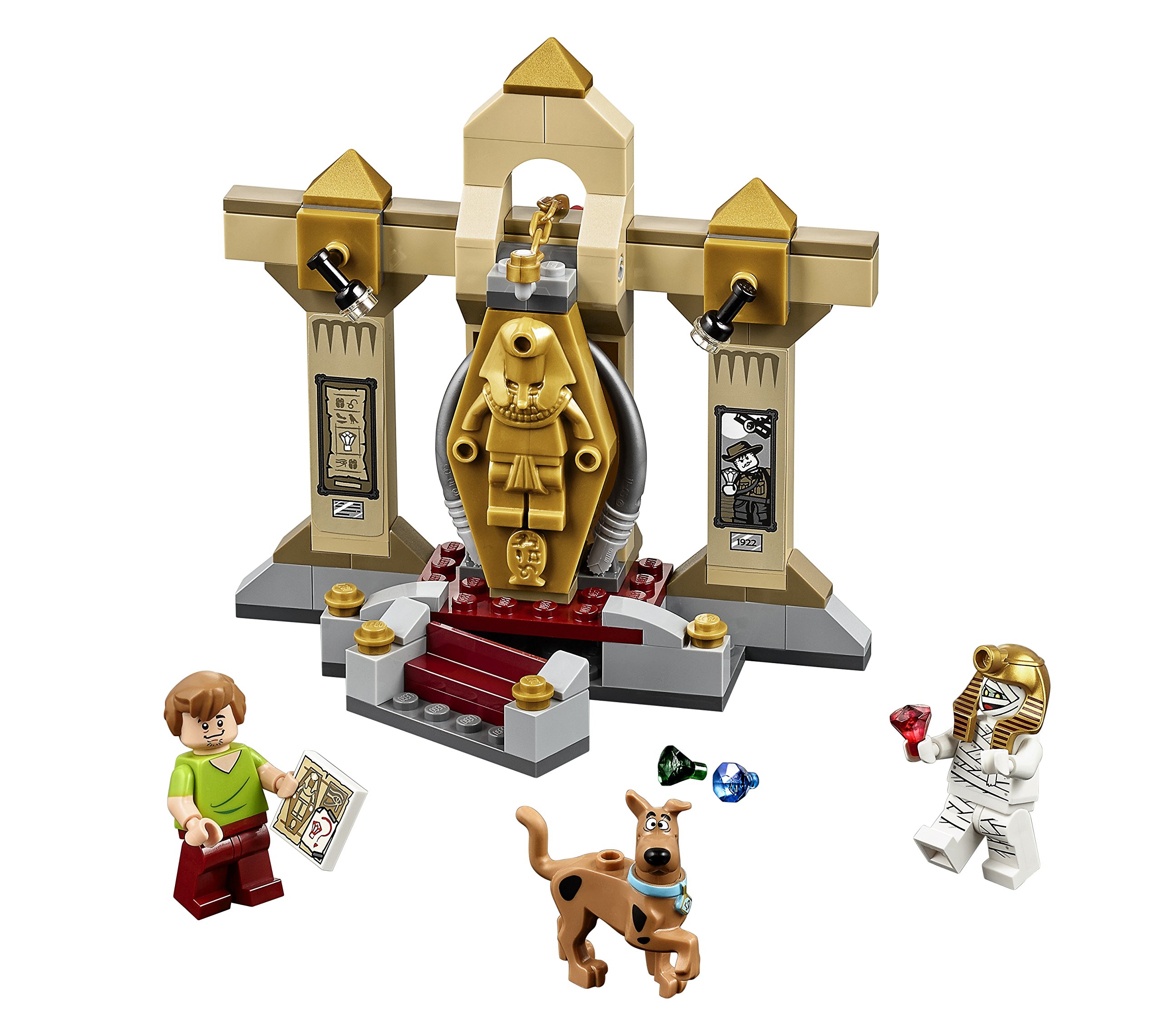 LEGO Scooby-Doo 75900 Mummy Museum Mystery Building Kit - 581 Pieces, Collectible Toy Set for Kids Ages 7+, Perfect for Creative Play and Halloween Decorations