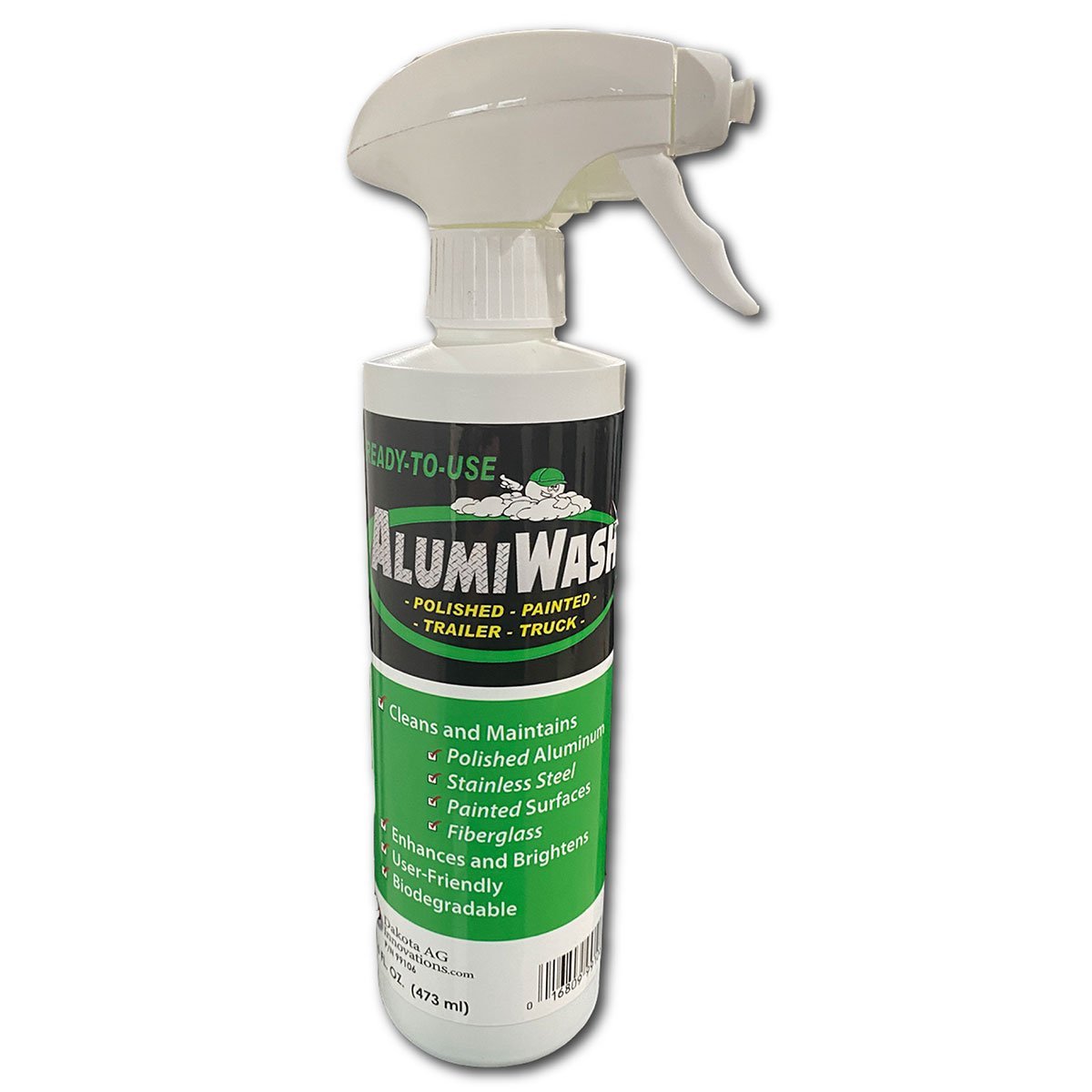 AlumiWash RTU Ready-to-Use Polished Aluminum Cleaner & Restorer - Perfect for Cars, Boats, Motorcycles & Household Metal Surfaces