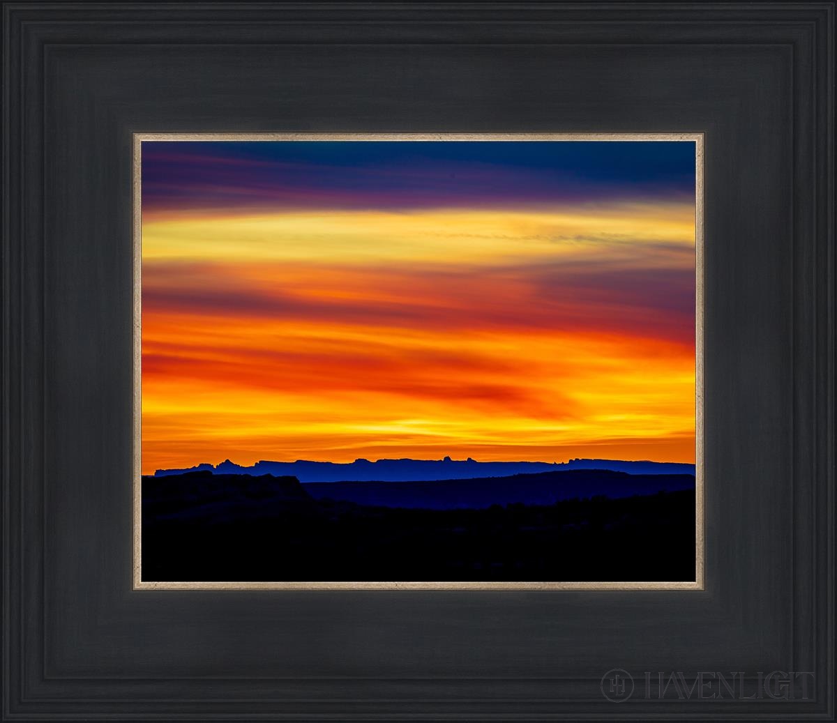 Stunning Desert Sunset at Arches National Park Utah - Perfect Wall Art for Home & Office Decor | Nature Photography Print for Living Room, Bedroom, or Gift