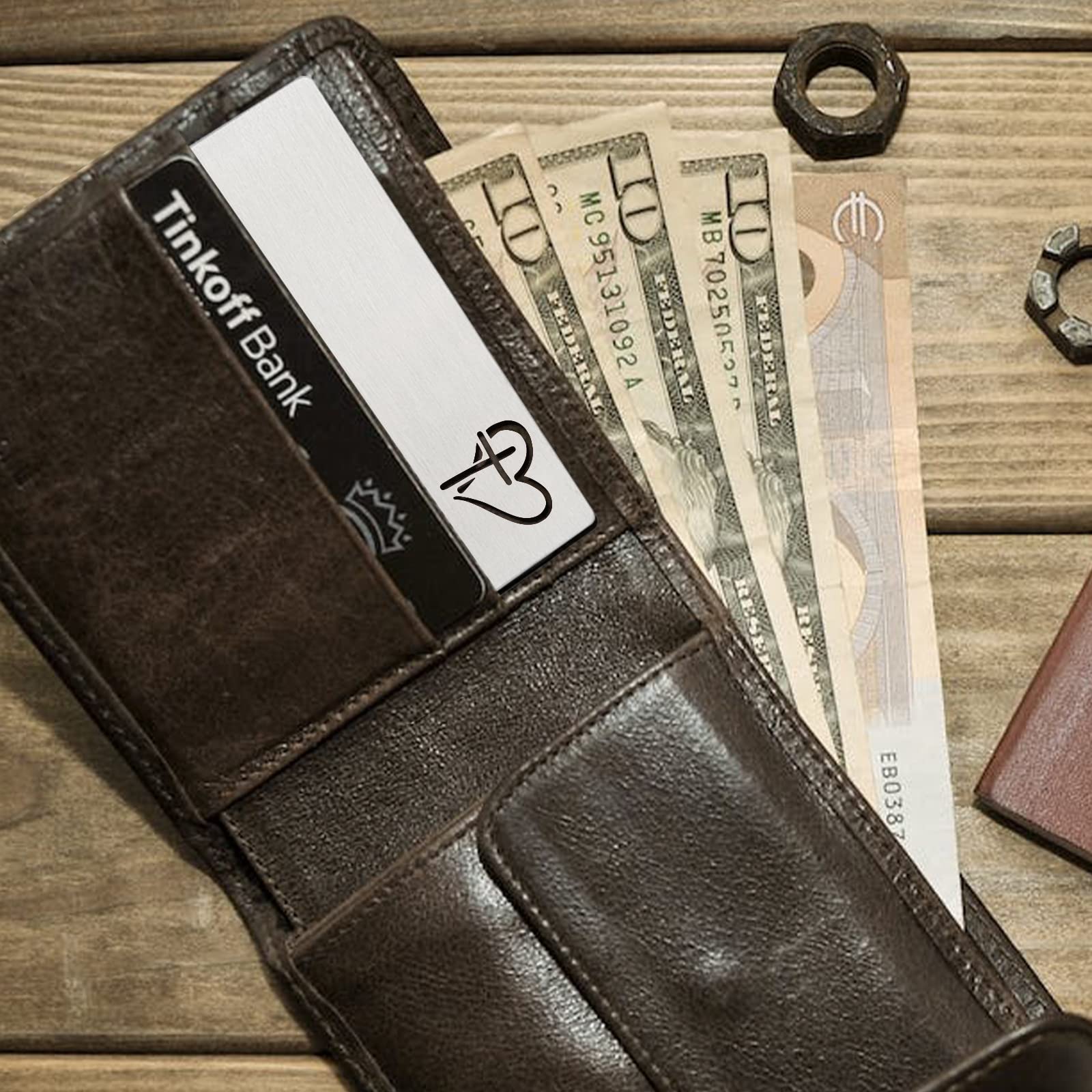 YODOCAMP Christian Engraved Wallet Insert Card - Inspirational Religious Gift for Men & Women - Encouragement Card for Christmas, Birthday, Graduation - Perfect for Daily Carry, Church Events & Special Occasions