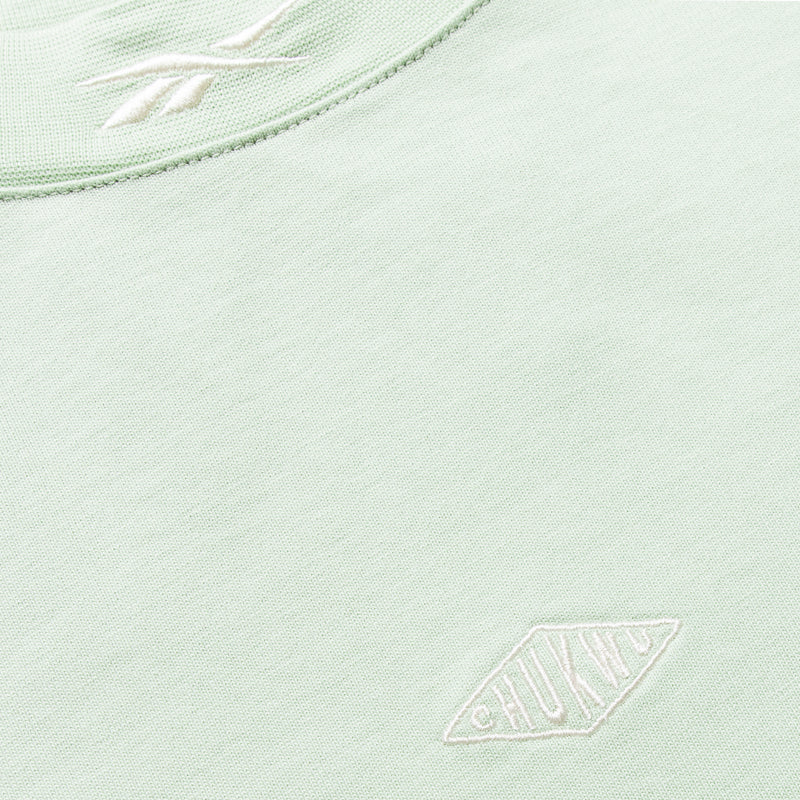 Tobe Nwigwe x Reebok Collaboration T-Shirt - Mint Green Cotton Tee for Men | Streetwear Fashion & Casual Wear | Perfect for Concerts, Gym & Everyday Outfits