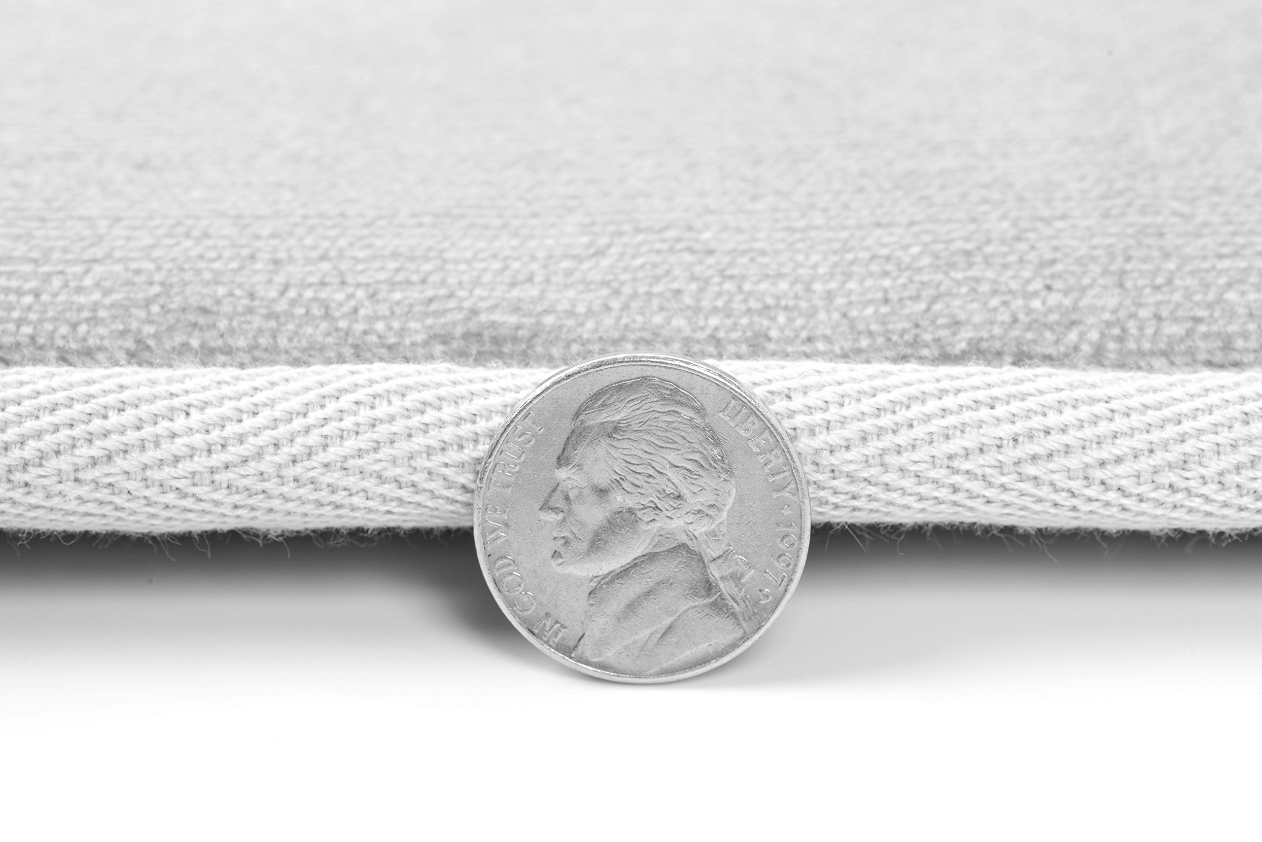 Clara Clark Memory Foam Bath Mat Set - 3 Piece Non-Slip Absorbent Velvet Bathroom Rugs (20