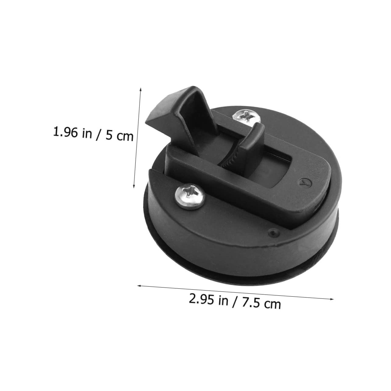 4-Piece Heavy Duty Marine Cabinet Door Lock Set - Anti-Slam ABS RV Furniture & Boat Hatch Latches for Yacht, Cabinets & Security Gates | Perfect for Marine, RV, and Home Storage Safety