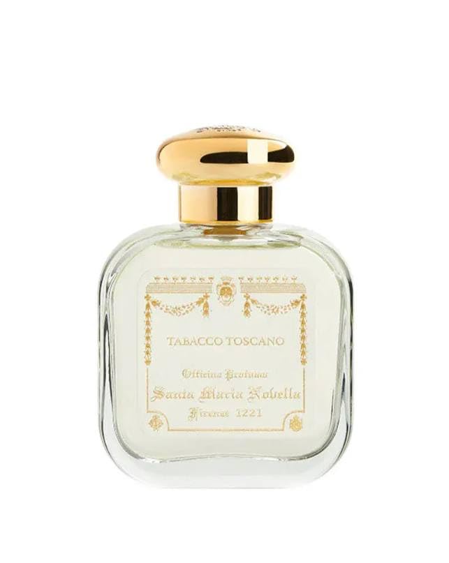 Santa Maria Novella Tabacco Toscano Eau de Cologne for Men & Women - 50ml Luxury Italian Perfume - Fresh Citrus & Woody Tobacco Scent - Perfect for Date Night & Special Occasions