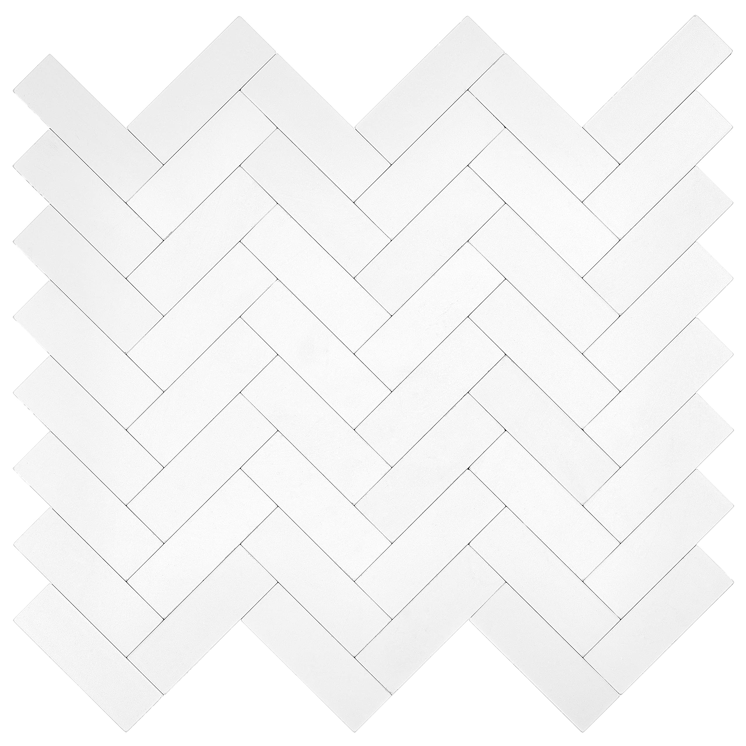 Stone Composite Herringbone Peel & Stick Tile - Easy DIY Backsplash for Kitchens