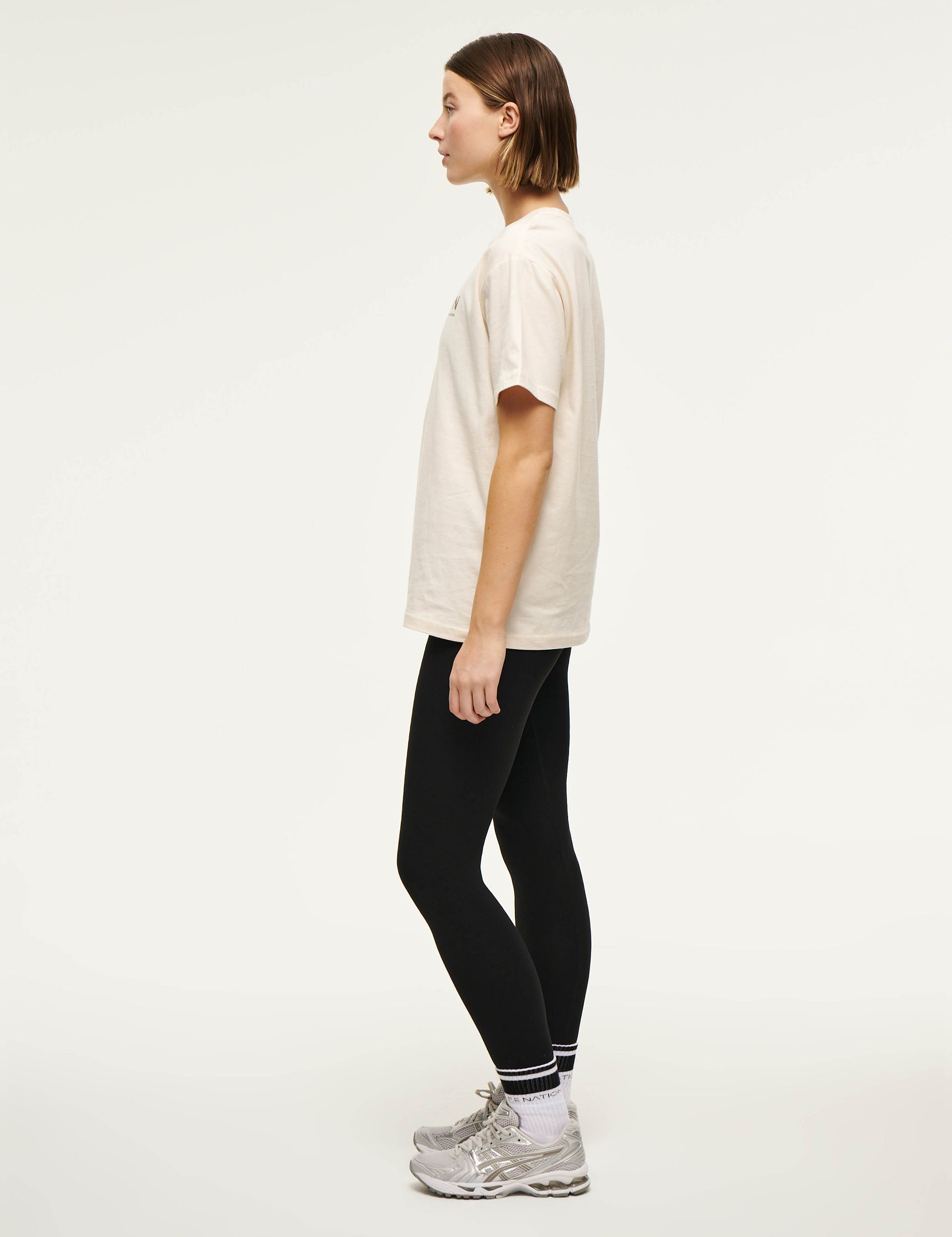 Aero Short Sleeve T-Shirt for Men - Breathable Cotton Tee in Whisper White | Perfect for Casual Wear, Gym & Outdoor Activities