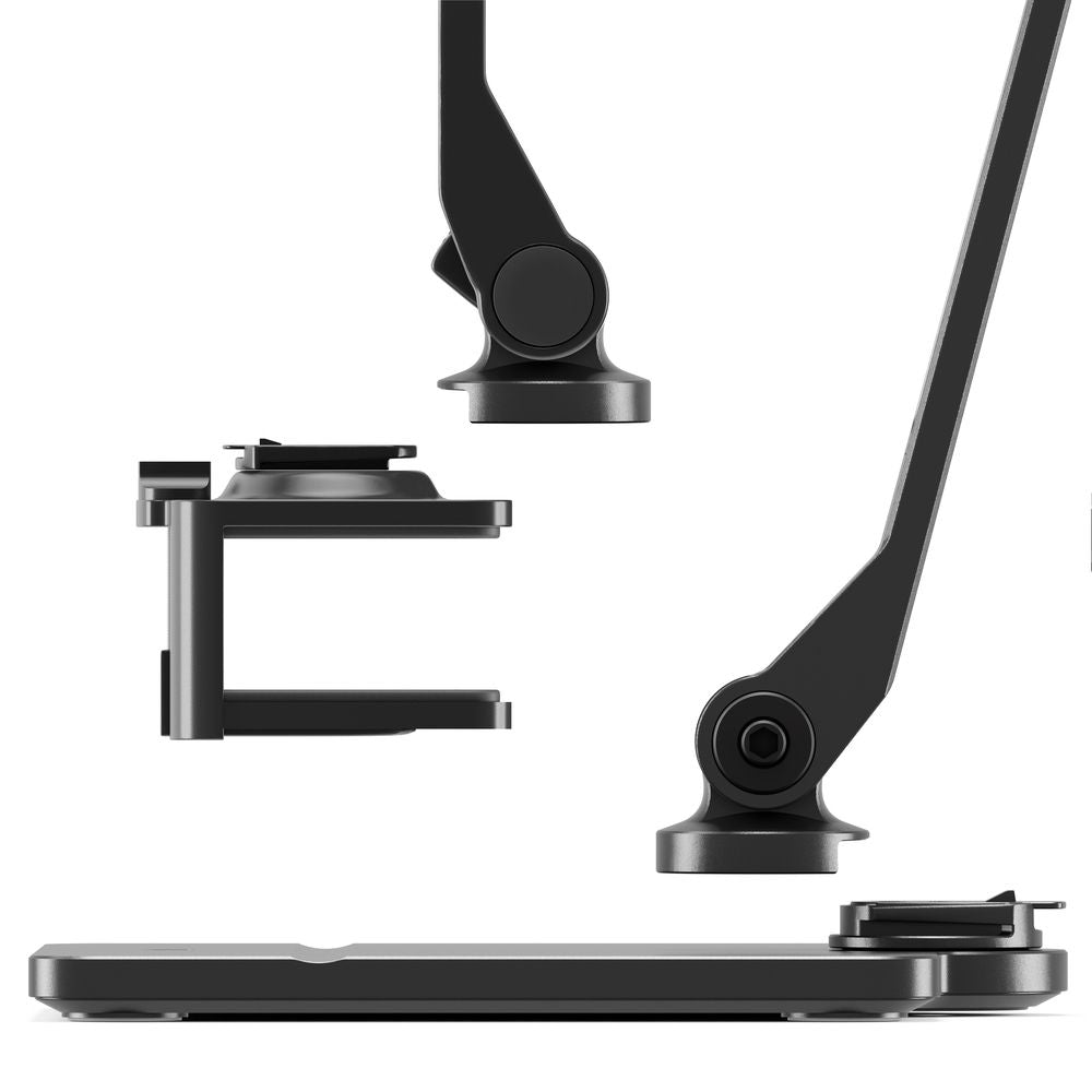 Twelve South HoverBar Duo 2nd Gen - Adjustable Tablet Stand for iPad Pro/Air/Mini, iPhone - Perfect for Home Office, Kitchen, Bedroom & Desk Use