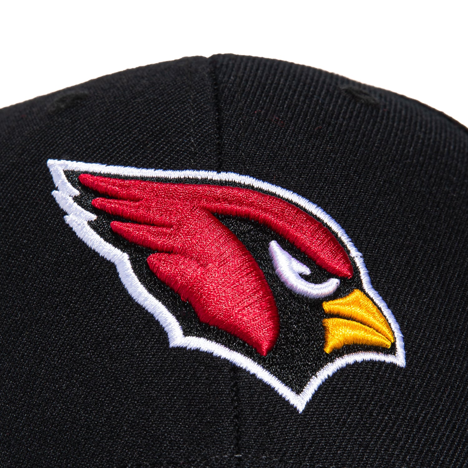 47 Brand Arizona Cardinals MVP Adjustable Velcro Hat - Black | Officially Licensed NFL Hat for Men & Women | Perfect for Football Games, Tailgating & Fan Gear Collection