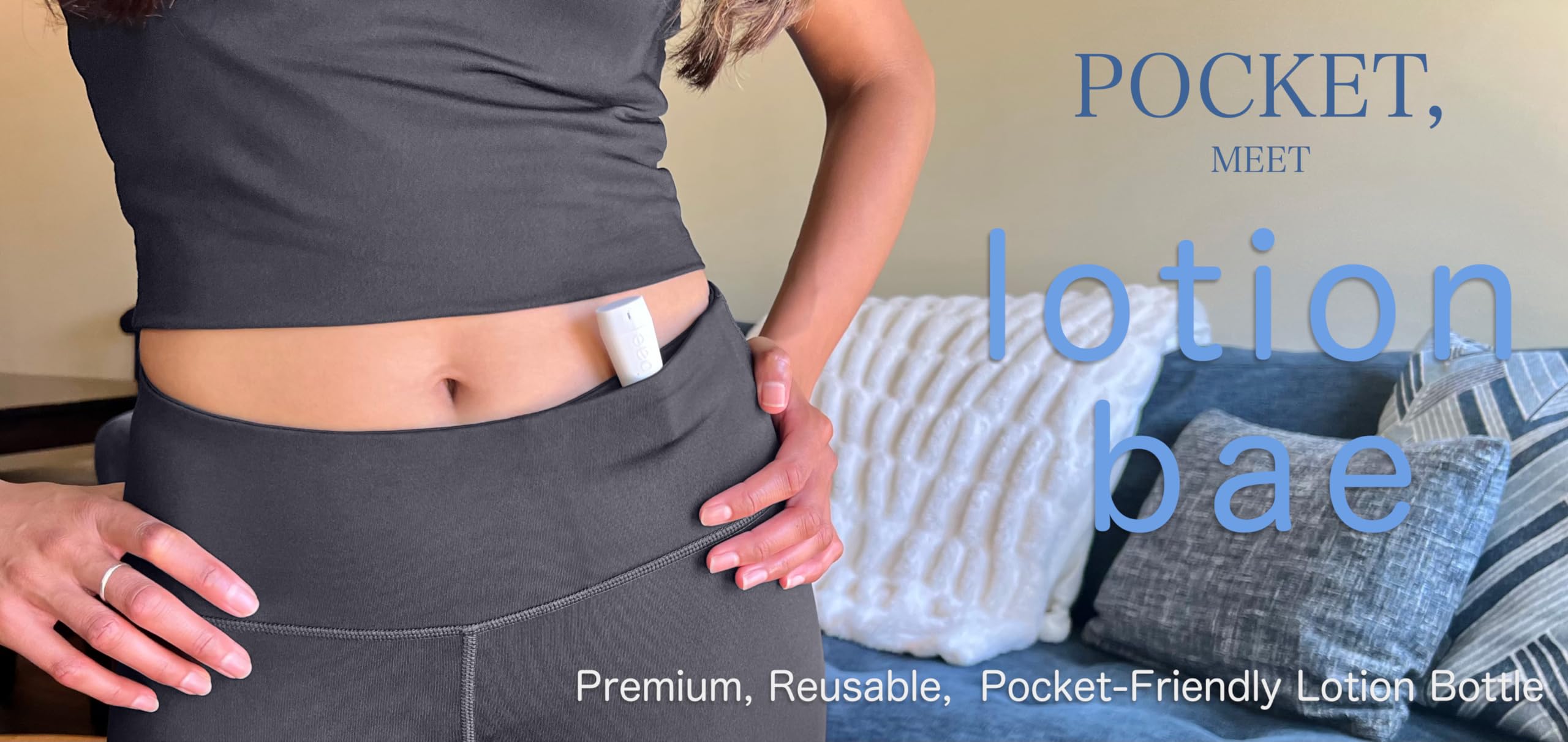 Premium Reusable Travel Size Lotion Bottle - Leak Proof & TSA Approved - Perfect for Toiletries, Skincare & Hand Sanitizer on the Go
