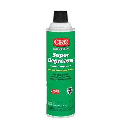 CRC 125-03110 Super Degreaser | Heavy-Duty Industrial Cleaner & Solvent | Removes Oil, Grease & Grime | Ideal for Automotive, Machinery & Workshop Cleaning