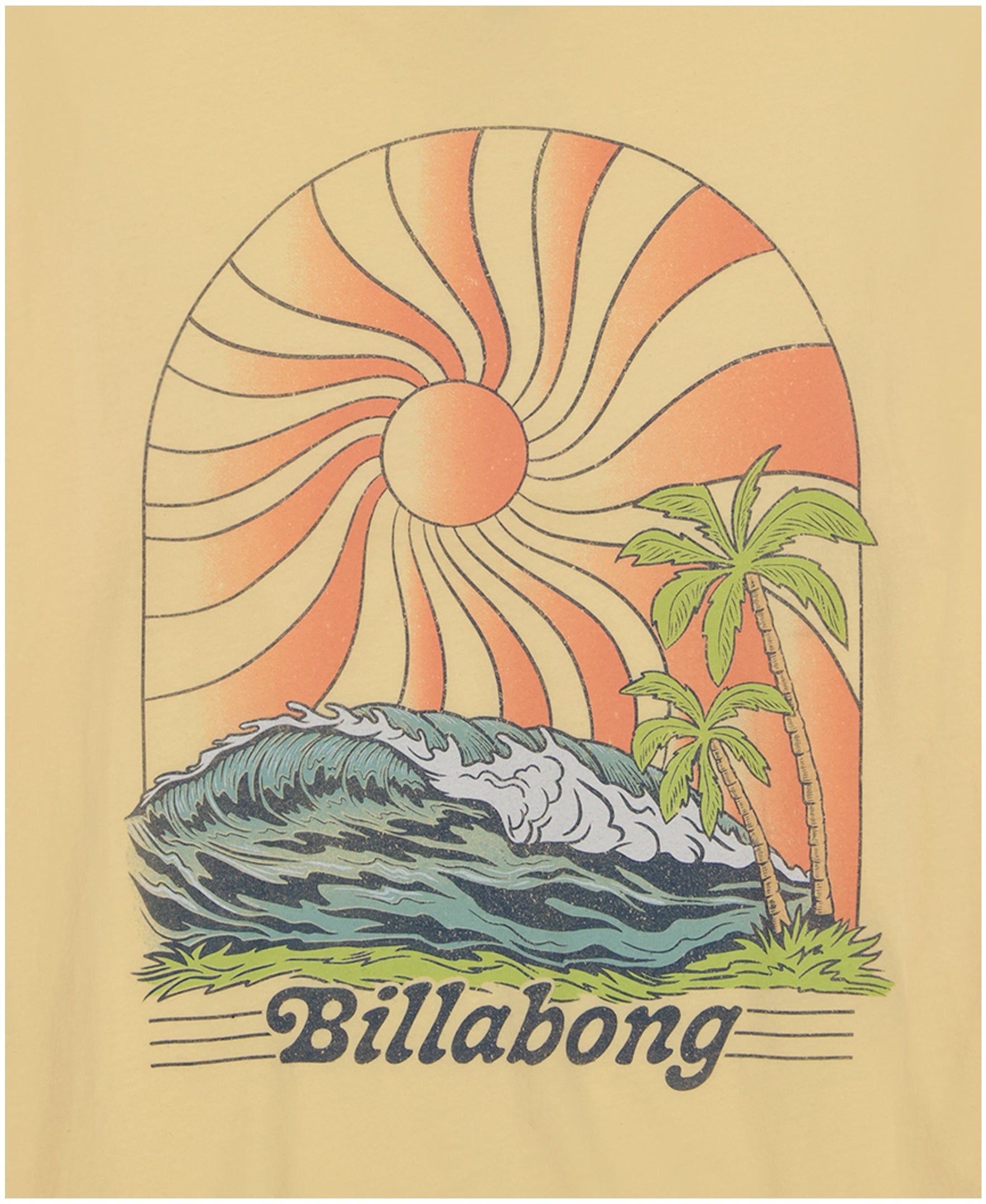 Billabong Youth Barrel Fun Graphic T-Shirt for Girls - Soft Cotton Tee for Casual Wear, Surfing & Beach Outfits