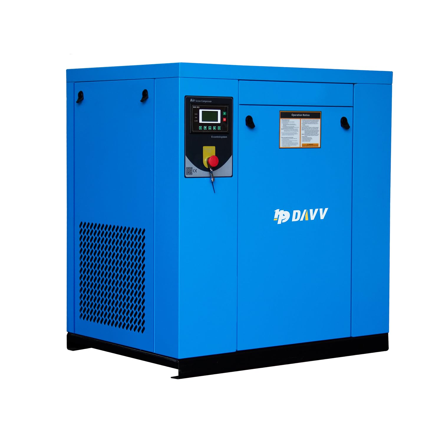 15HP 11KW 3-Phase Rotary Screw Air Compressor | 208-230V 54CFM 125PSI | NPT3/4