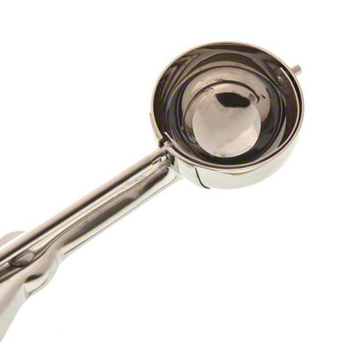 Ambidextrous Stainless Steel #50 Squeeze Disher (5/8 oz) - Perfect for Portion Control, Ice Cream Scooping & Cookie Dough