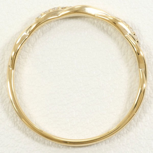 18K Yellow Gold Diamond Ring for Women - Elegant Wedding, Engagement, Anniversary Jewelry Gift