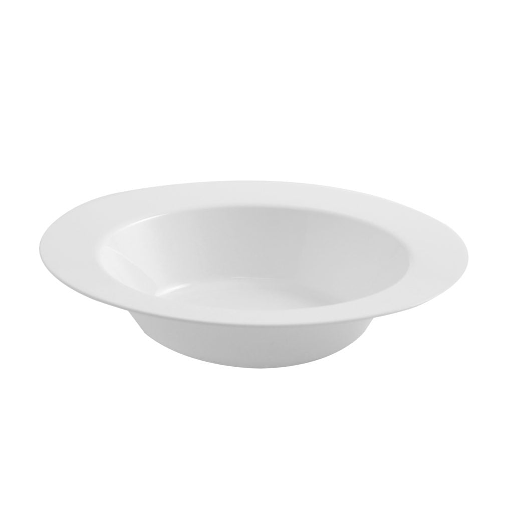 20-Pack White Round Plastic Plates - Durable Disposable Dinner Plates for Parties, Picnics & Outdoor Events - BPA-Free & Eco-Friendly
