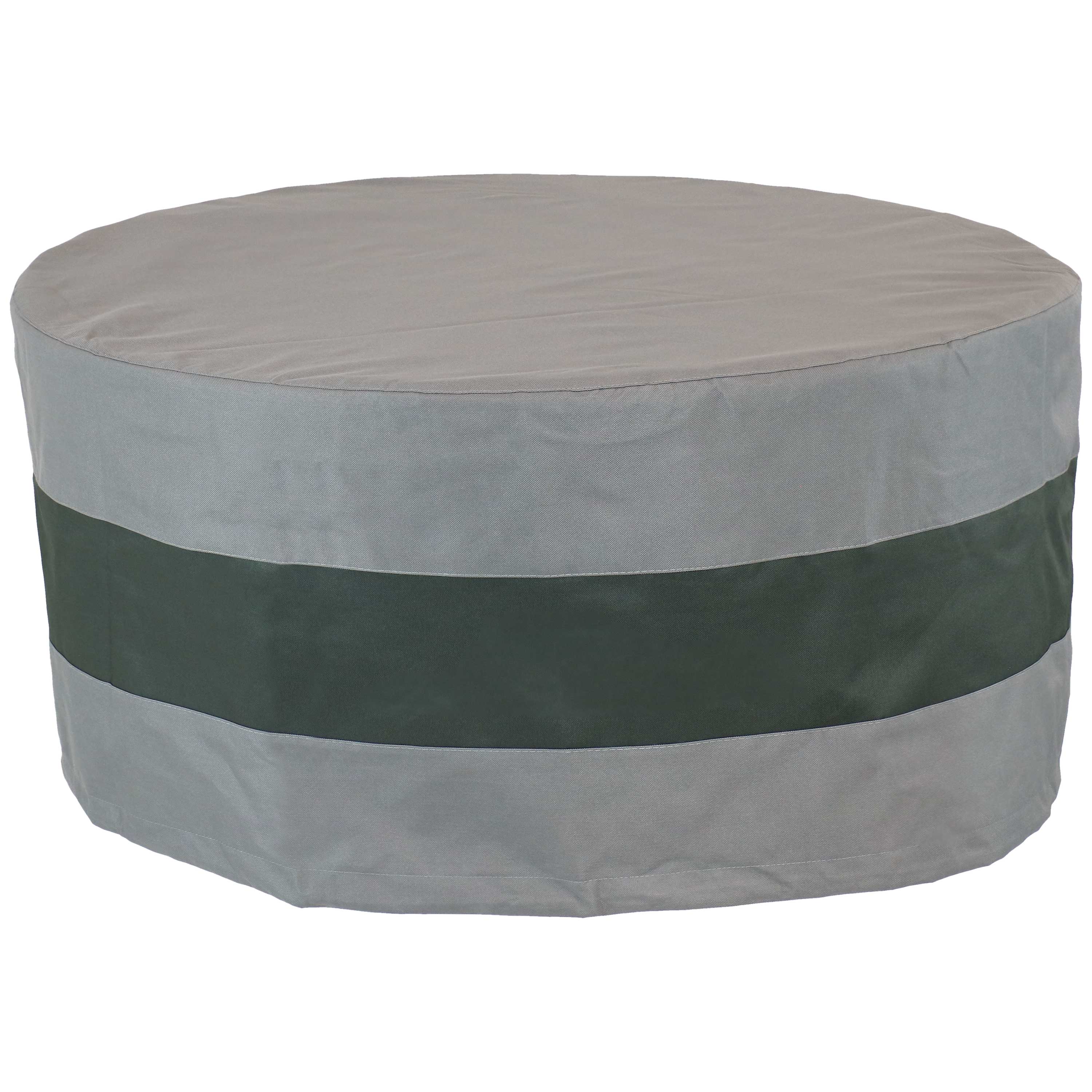 Sunnydaze Round Fire Pit Cover - UV Resistant Waterproof Outdoor Patio Furniture Protector for All Weather Use