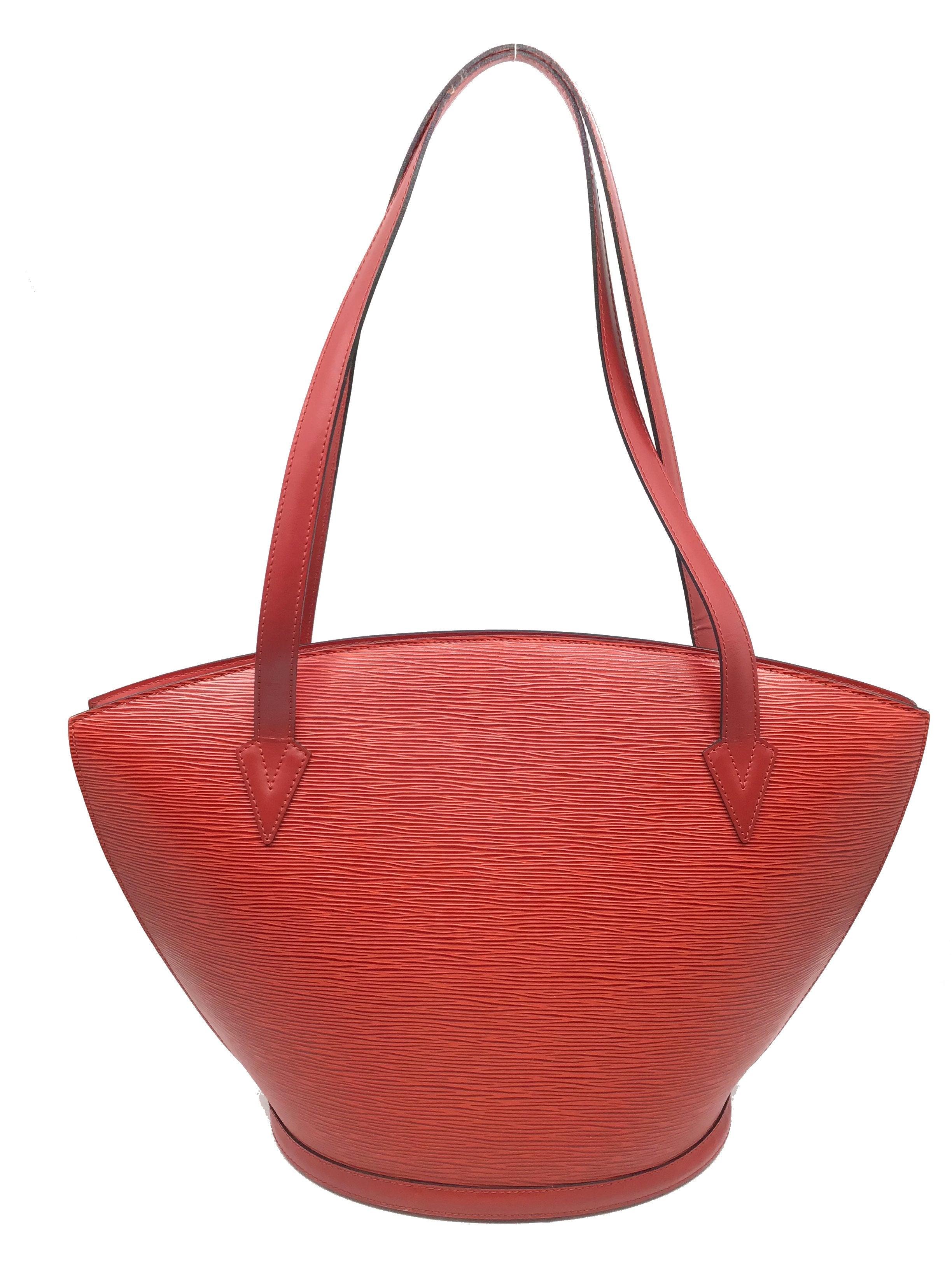 Authentic Louis Vuitton Epi Leather Saint Jacques GM Handbag - Luxury Tote Bag for Women, Perfect for Work, Travel & Everyday Use