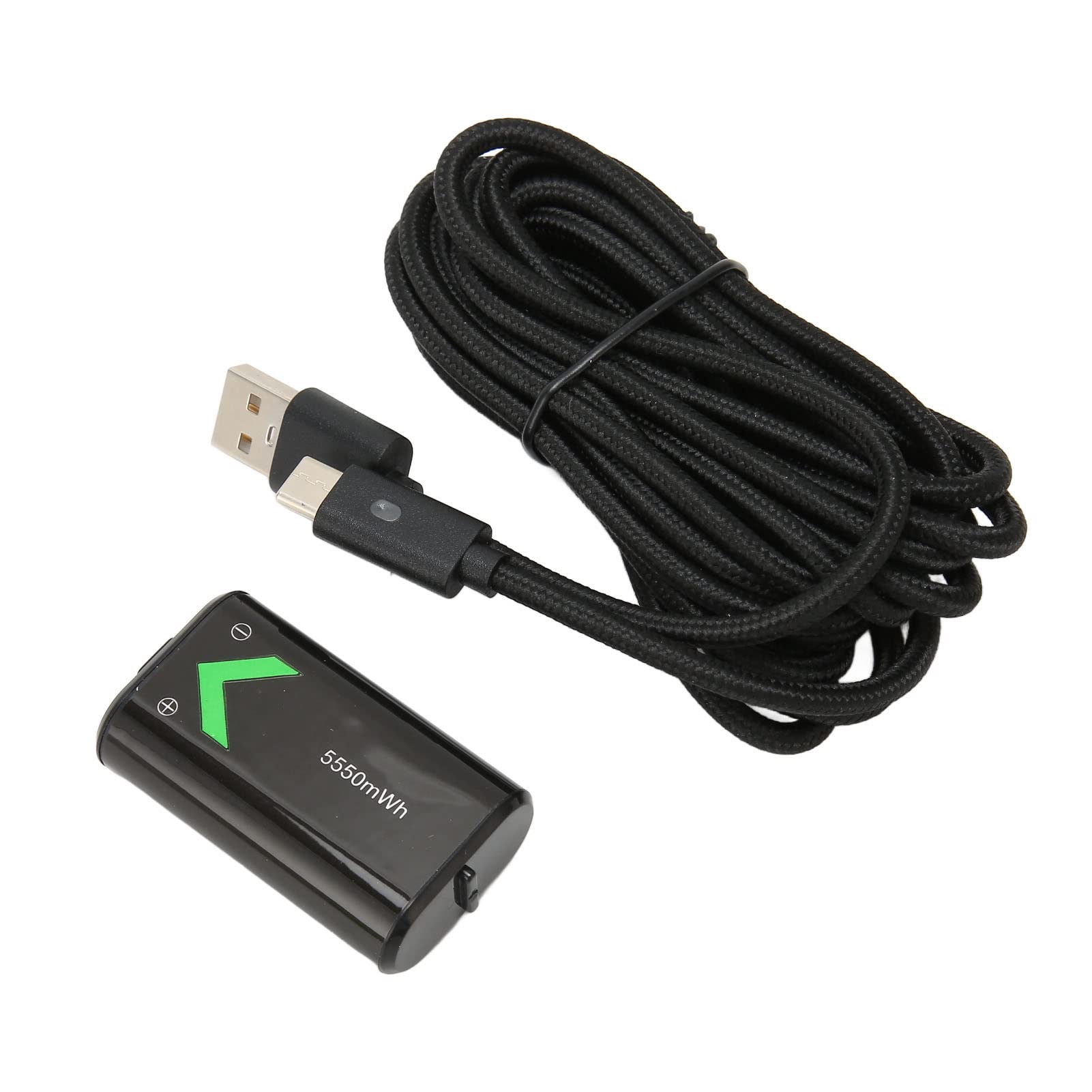 Rechargeable 5550mAh Battery Pack with 10ft USB-C Cable - High Capacity Controller Battery for Xbox Series X/S | Perfect for Gaming Sessions & Wireless Play