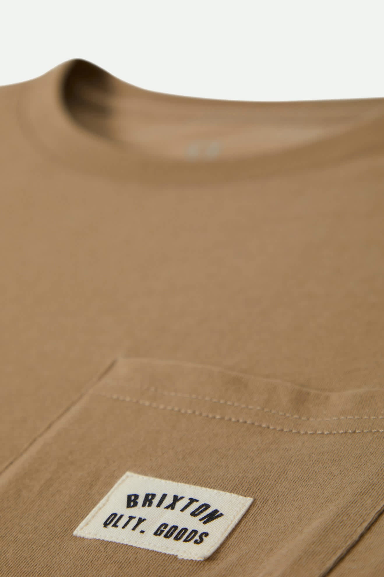 Woodburn Short Sleeve Tailored Pocket T-Shirt for Men - Khaki | Casual & Business Wear | Perfect for Office, Travel & Everyday Outfits