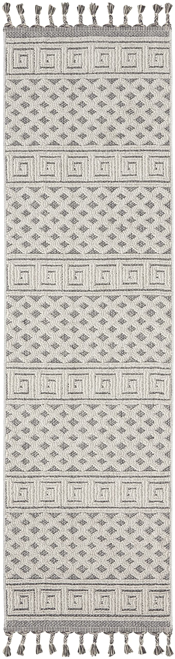 Nourison Elwood Ivory/Slate 2'2