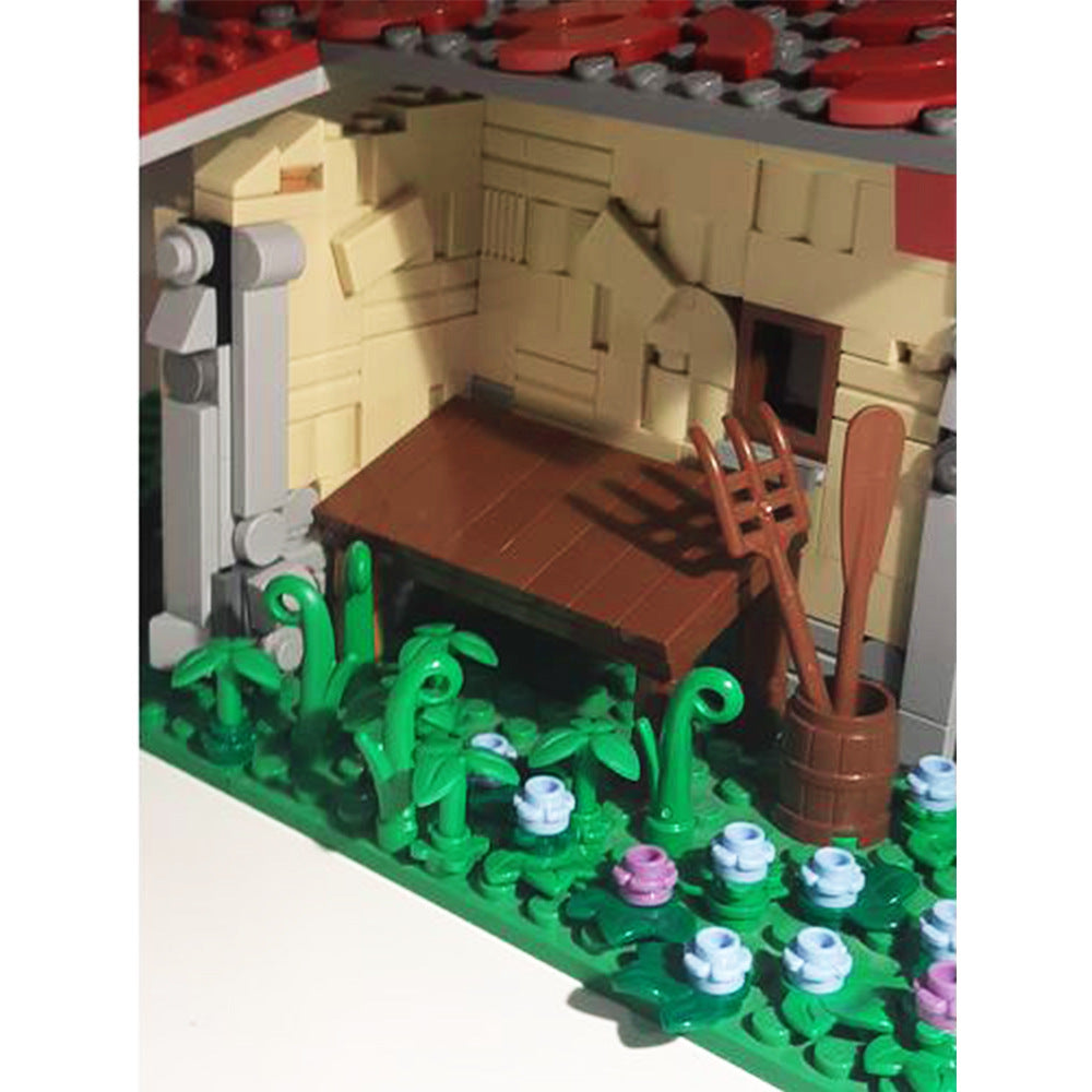 1648PCS MOC 129936 Link’s House Building Set - The Legend of Zelda: Breath of The Wild Inspired Castle Model Kit | Perfect for Zelda Fans, Home Decor & Collector's Display