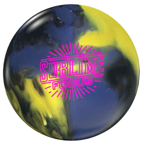 900Global Sublime Focus Solid Bowling Ball - High Performance Reactive Resin for Hook & Control - Perfect for League Play & Tournament Competition