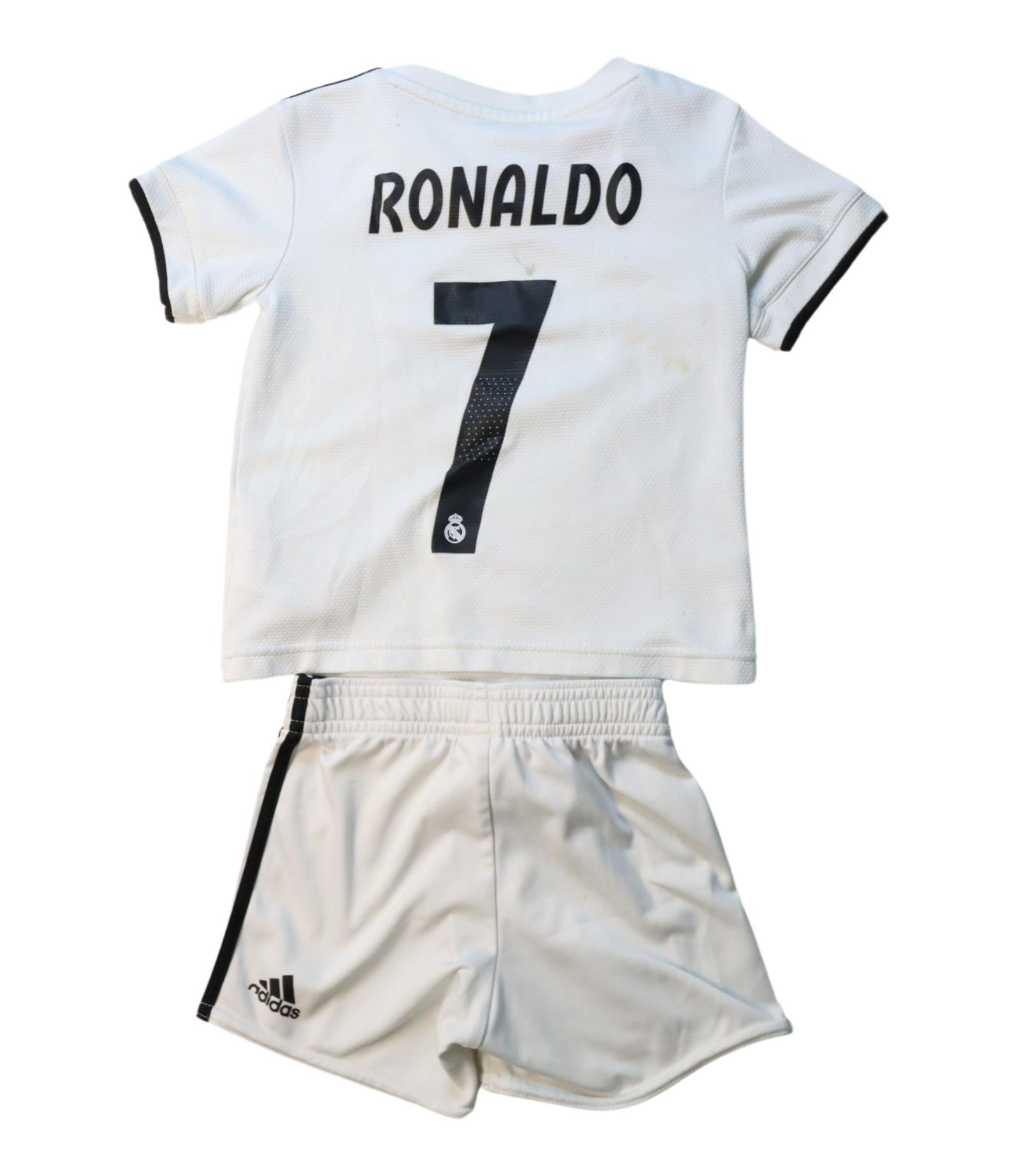 Adidas Top & Short Set for Baby Boys & Girls 12-18 Months - Comfortable Cotton Outfit for Playtime, Daycare & Casual Wear