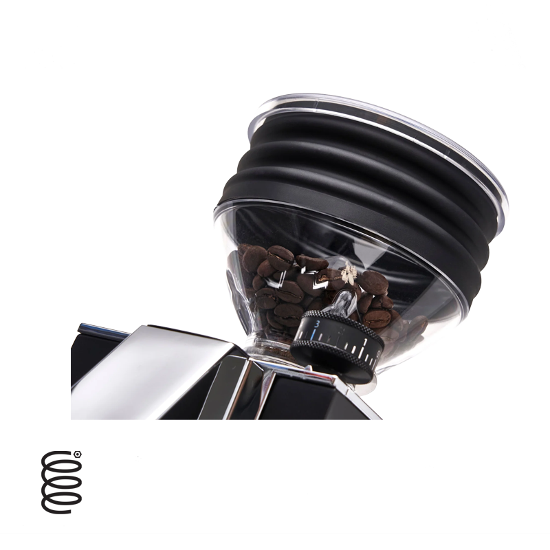 Eureka Zero 55 Single Dose Espresso Grinder - Electric Coffee Bean Grinder for Home & Cafe - Perfect for Espresso, Latte & Cappuccino