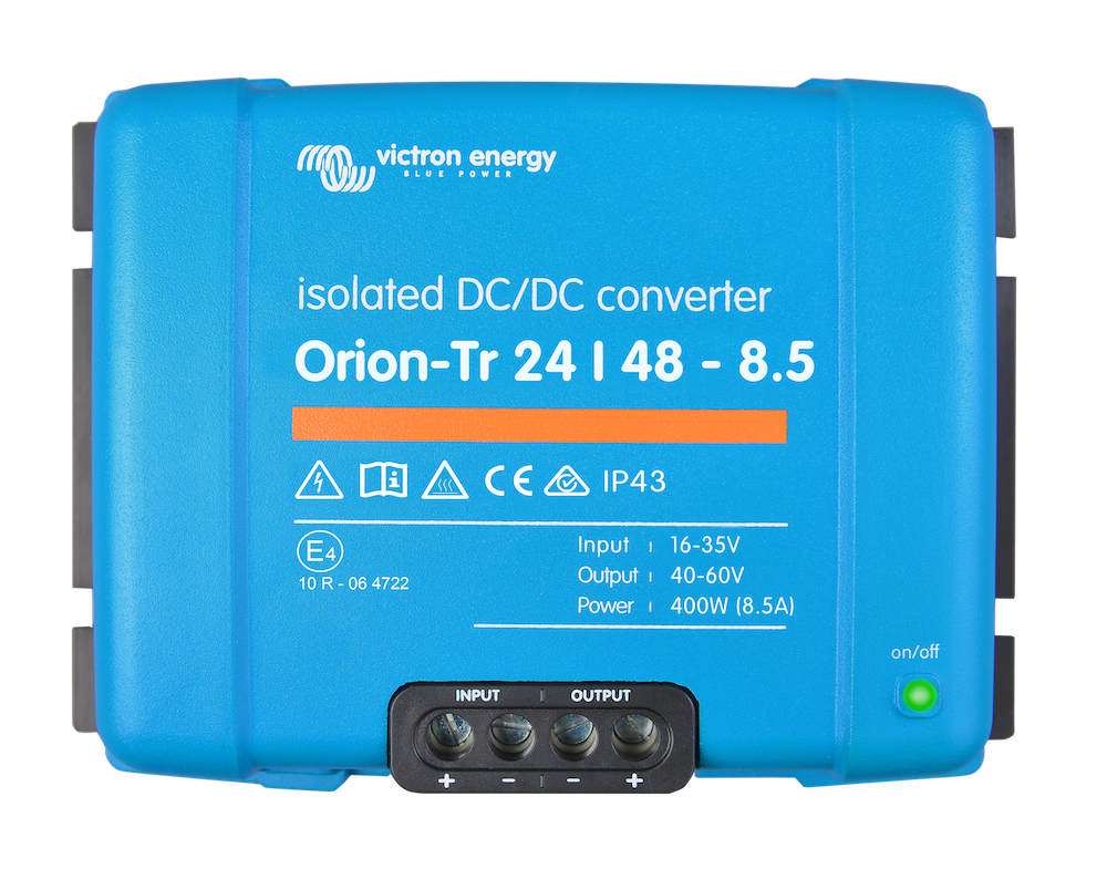Orion TR Isolated 24V/48V 8.5A 400W Power Supply - Reliable DC Power Source for Telecom, Industrial Equipment & LED Lighting Systems