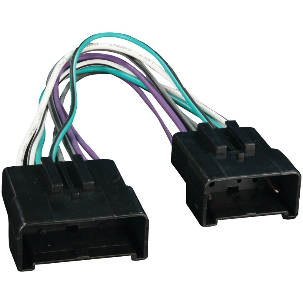 Metra 70-5513 Radio Wiring Harness for Ford - Amplifier Eliminator Plug - Car Stereo Installation Accessory - Perfect for Ford Vehicles with Premium Sound Systems