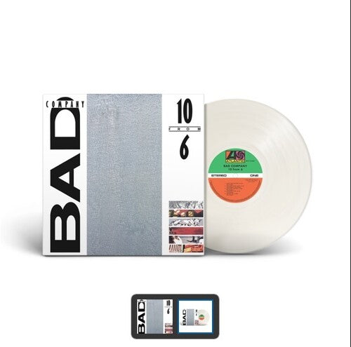 Bad Company - 10 From 6 Limited Edition Translucent Milky Clear Vinyl LP (Rocktober 2023 Exclusive) - Perfect for Vinyl Collectors & Classic Rock Fans