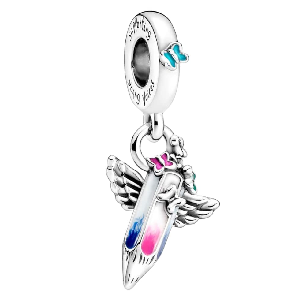 925 Sterling Silver Bead Charm Pendant - Elegant Jewelry for Women, Girls | Perfect Gift for Bracelet & Necklace | Ideal for Parties, Weddings & Everyday Wear