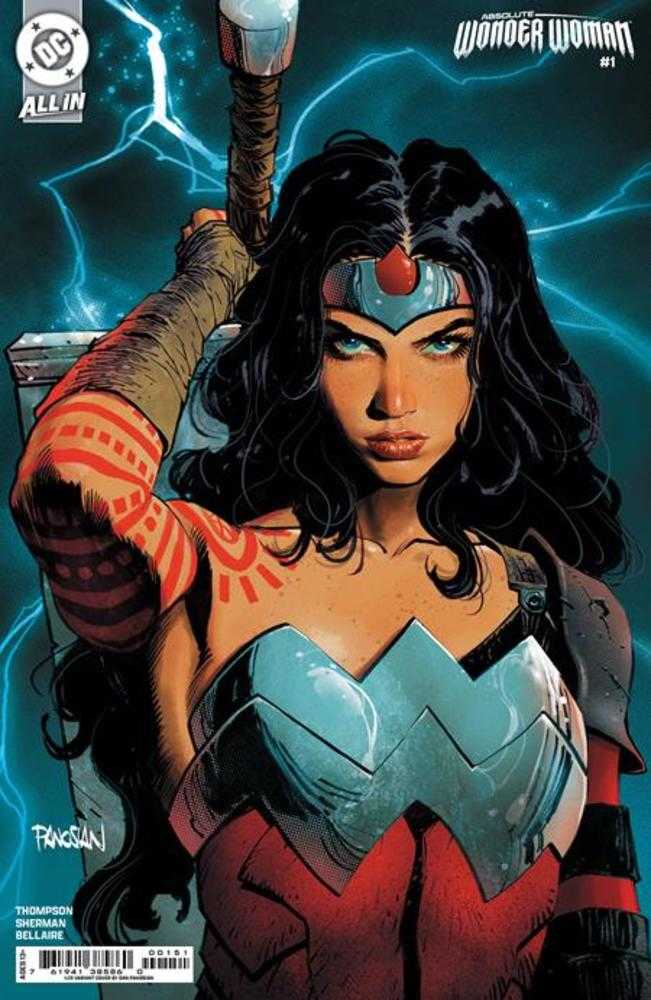 Absolute Wonder Woman #1 Cover F 1 in 25 Dan Panosian Variant - Comic Book Collectors Edition - Perfect for Display, Gifts & DC Fans Collections